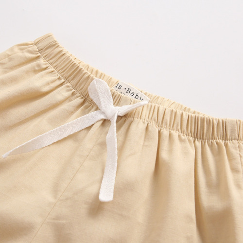 Conjunto Para Niño Short Y Playera Diseño De Animales Niños Ocre 5-6 Años