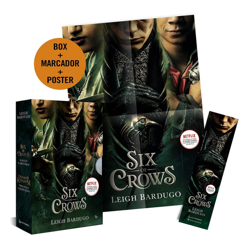 Box – Six of Crows, de Bardugo, Leigh. Autêntica Editora Ltda., capa mole em português, 2022