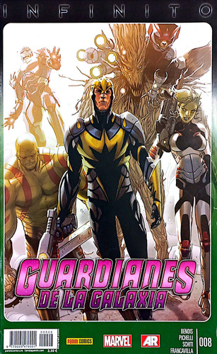 Guardianes De La Galaxia #8 Comic Original Panini Español