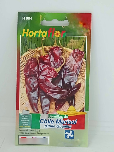 1 Sobre De Semilla De Chile Marisol (chile Guajillo)
