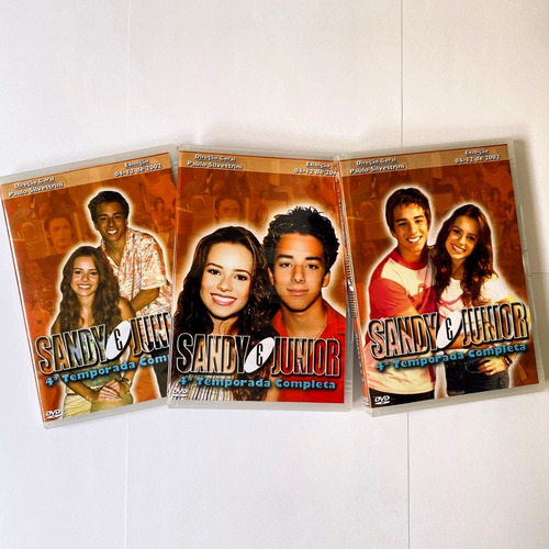 Dvd Sandy E Junior Seriado Quarta Temporada Completa 7discos
