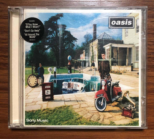 Oasis Be Here Now 1ra. Ed. Cd 21/8/1997 Blur Verve Nirvana