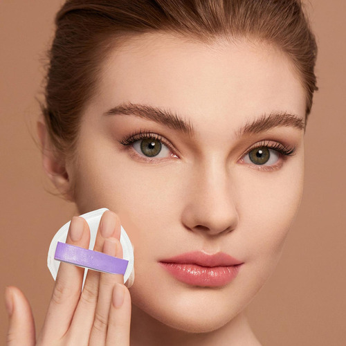 Maquillaje De Polvo De Polvo Focete De Polvo De Cara Esponja