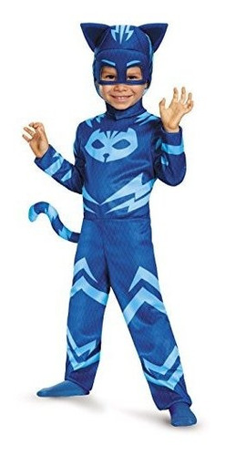 Disfraz Para Niño Catboy  Pj Masks Talla Medium 3t-4t