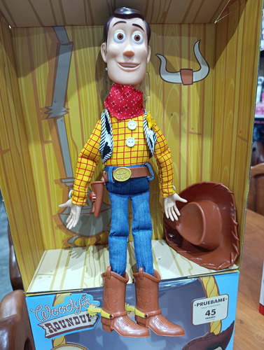 Woody Figura De Acción Toy Story Interactivo Habla 45 Frases