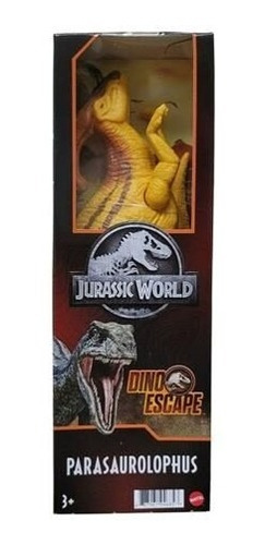 Imagen 2 de 3 de Jurassic World Dinosaurio Parasaurolophus 30 Cm Mattel