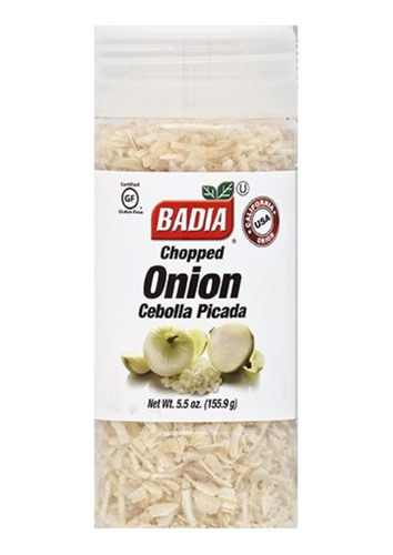 Cebolla Picada 155g Sin Gluten Vegano Kosher Badia