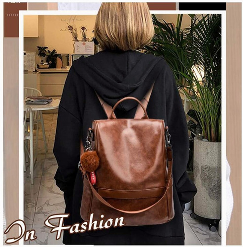 Mochila Mujer Moda Impermeable Antirrobo Bolsa Para Mujer