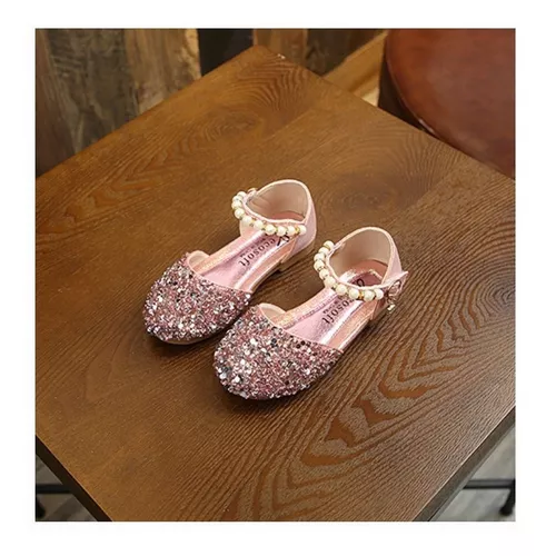 Trampolín Cañón escalar Zapato De Fiesta Glitter Niña Zapatillas Princesas Disney | Envío gratis