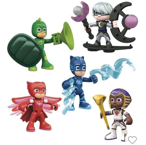 Maletín Pjmask Hasbro 15 Piezas Figuras De Acción