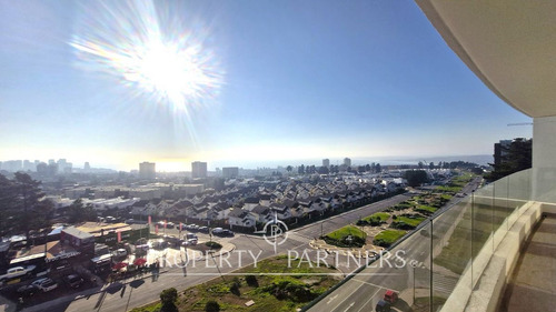 Departamento Nuevo En Concon, Full Vista, Excelent...