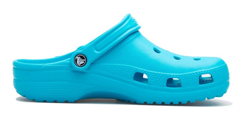 Sandalias Crocs Mujer Azul Aqua Classic Clog Style