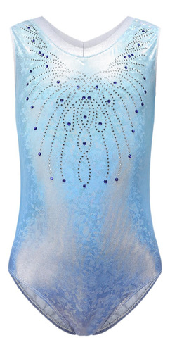 Niñas Gimnasia Leotardos Ballet Leotardo Azul Ballet Danza