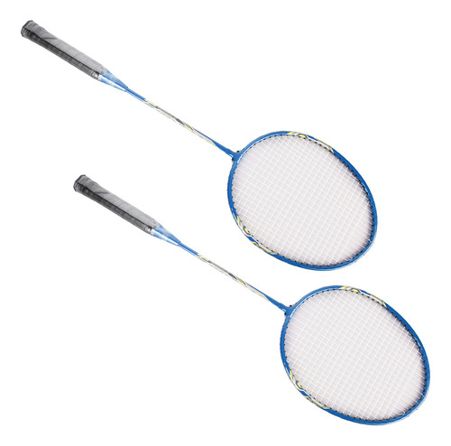Juego De 2 Raquetas De Bádminton Leijiaer, De Aleación De Hi