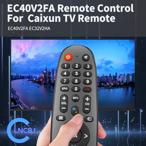 Pack De Control Remoto Ec40v2fa Para Caixun Android Tv