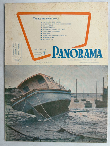 Panorama N° 40 Bahia Blanca Octubre 1952