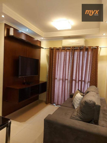 Imagem 4 de 16 de Apartamento Com 2 Dormitórios À Venda, 53 M² Por R$ 300.000 - Areia Branca - Santos/sp - Ap6100