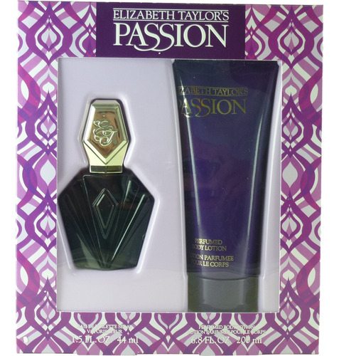 Set De Perfume Elizabeth Taylor Passion Para Mujer 45ml Edt