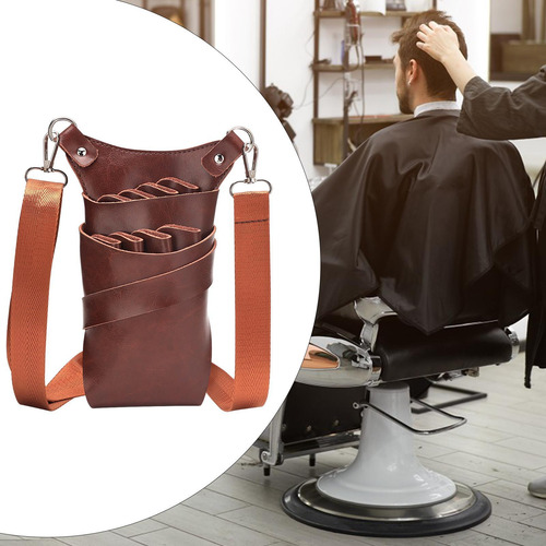Bolsa Para Tesouras De Cabelo, Cinto Para Barbeiro, Suporte