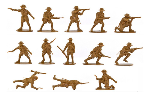 Figuras Soldados Gurkhas Wwii 48 Pzas Airfix 1:72