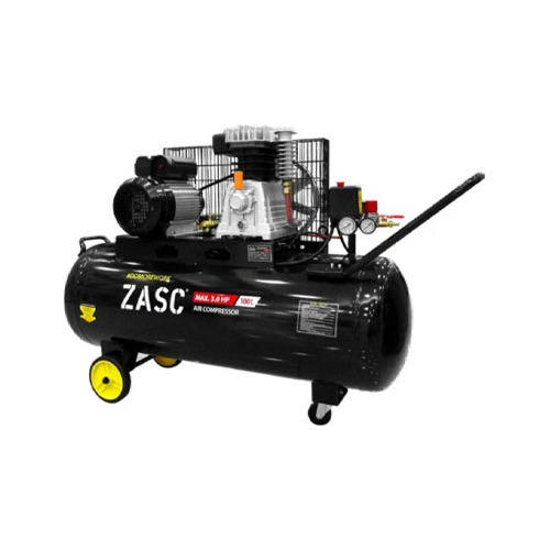 Compresor De Aire Industrial 100lts 110v 3hp Zasc