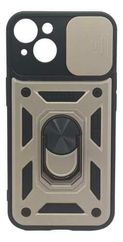 Forro Protector Funda Antishock Para iPhone 14 Dorado