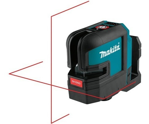 Nível A Laser 180º 25m 12v Xpt Makita Sem Bateria Sk105dz