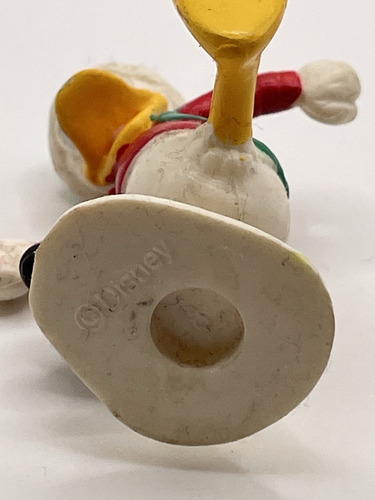Pato Donald Duck Navidad Mini Figura 5.5cms Disney Año 2000 (Usado)