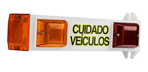 Sinalizador Cuidado Veiculo Sinaleira Luminoso Led - Garagem