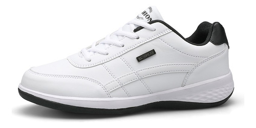 Zapatilla Deportiva Casual De Cuero Para Hombre