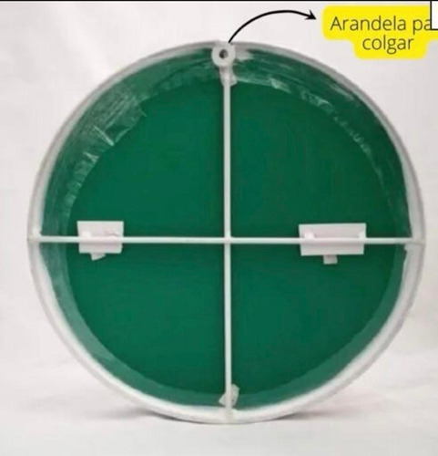 Espejo Redondo Circular Hierro Dorado 100 Cm R007 Hay Stock Dorado