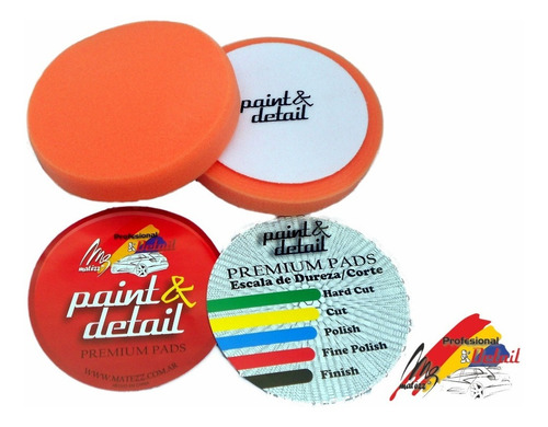 Pad De Corte Medio Poli Espuma 6 Pulgadas Matezz