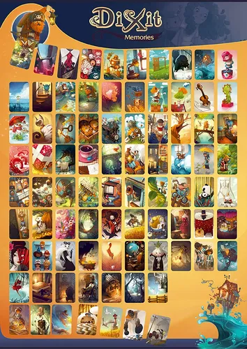 Cartas Dixit Grandes Tamaño Original Premium Con Folios