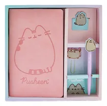 Comprar Set Oficina Mooving Maw Pusheen Libreta + Boligrafo + Clip Color Pastel