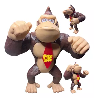 Donkey Kong Con Luz Y Sonido 30 Cm Alto Articulado