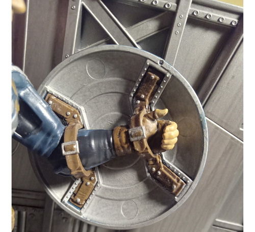 Marvel Select Capitán América Unmasked/battle Damage (Usado)