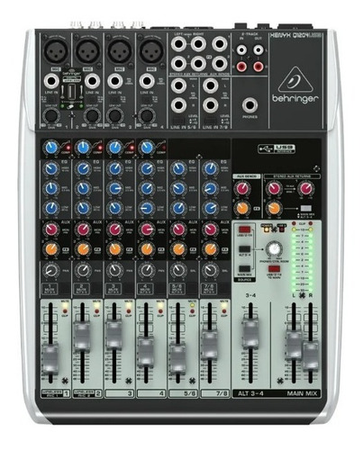 Behringer Mixer Xenyx Q1204usb Mezcladora Q1204 Usb