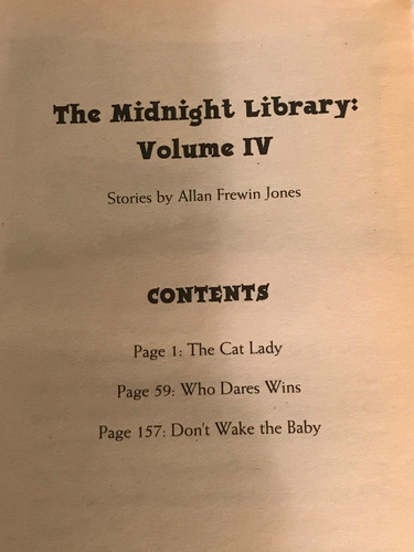 The Midnight Library The Cat Lady Nick Shadow Hachette Books (Usado)