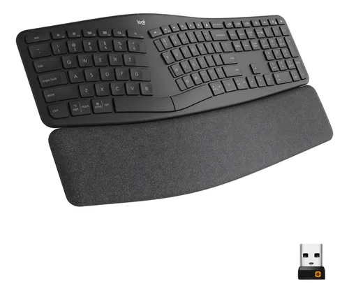 Logitech ERGO K860 英語配列 キーボード 本体 Teclado Sem Fio Ergo K860 Com Layout Dividido Preto Logitech