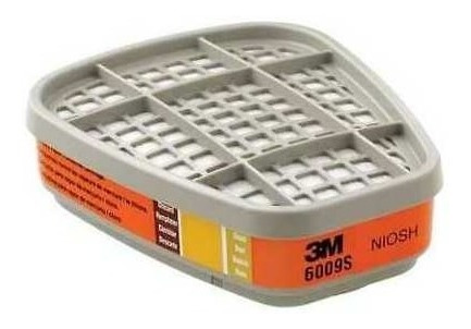 3m 6009 Cartucho Para Vapor De Mercurio, Gas De Cloro O So2