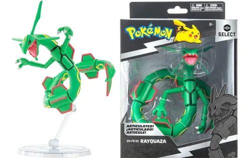 Pokemon Select Figura Rayquaza Articulado 2022 6 Pulgdadas