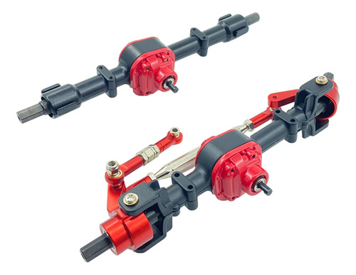4 Piezas Cnc Eje Delantero Y Trasero Para D90 D99s Mn90 Rc