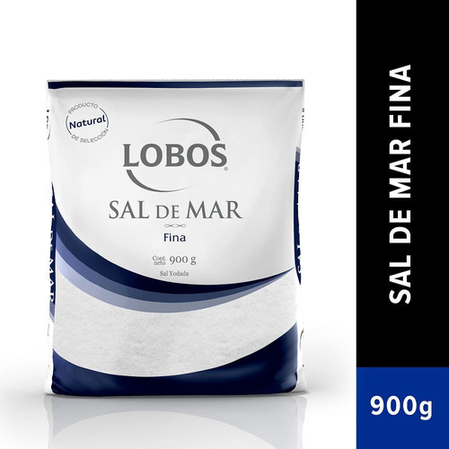 Sal De Mar Lobos Fina 900 G