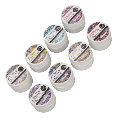 Sistema Del Esmalte De Uñas Del Gel Del Brillo Esmalte De