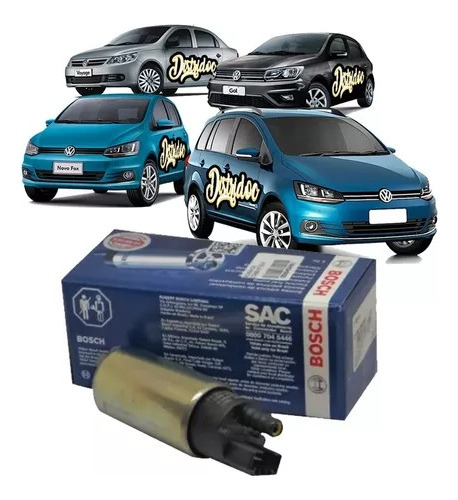 Bomba Combustible Bosch Electrica Fox Suran Voyage Gol 3 Bar