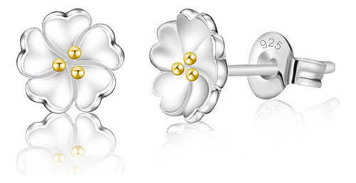 Pendientes De Flores De Separación De Temperamento