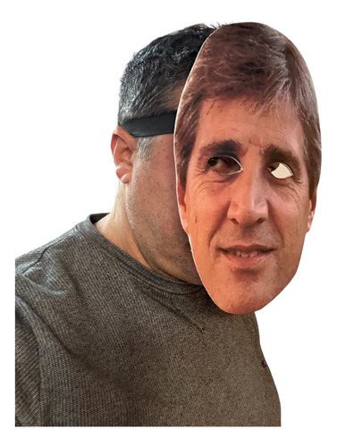 Careta Toto Caputo Politico Famoso Cotillon Disfraz Party