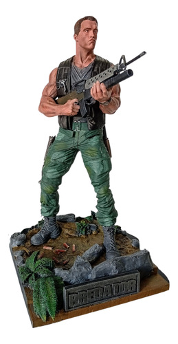 Major Alan Dutch Predador Action Figure Boneco