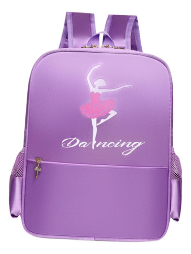 Mochila De Baile De Ballet, Bolsa Ligera De Baile Violeta