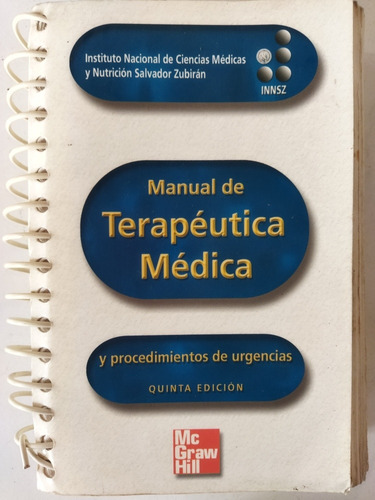 Manual De Terapéutica Médica 